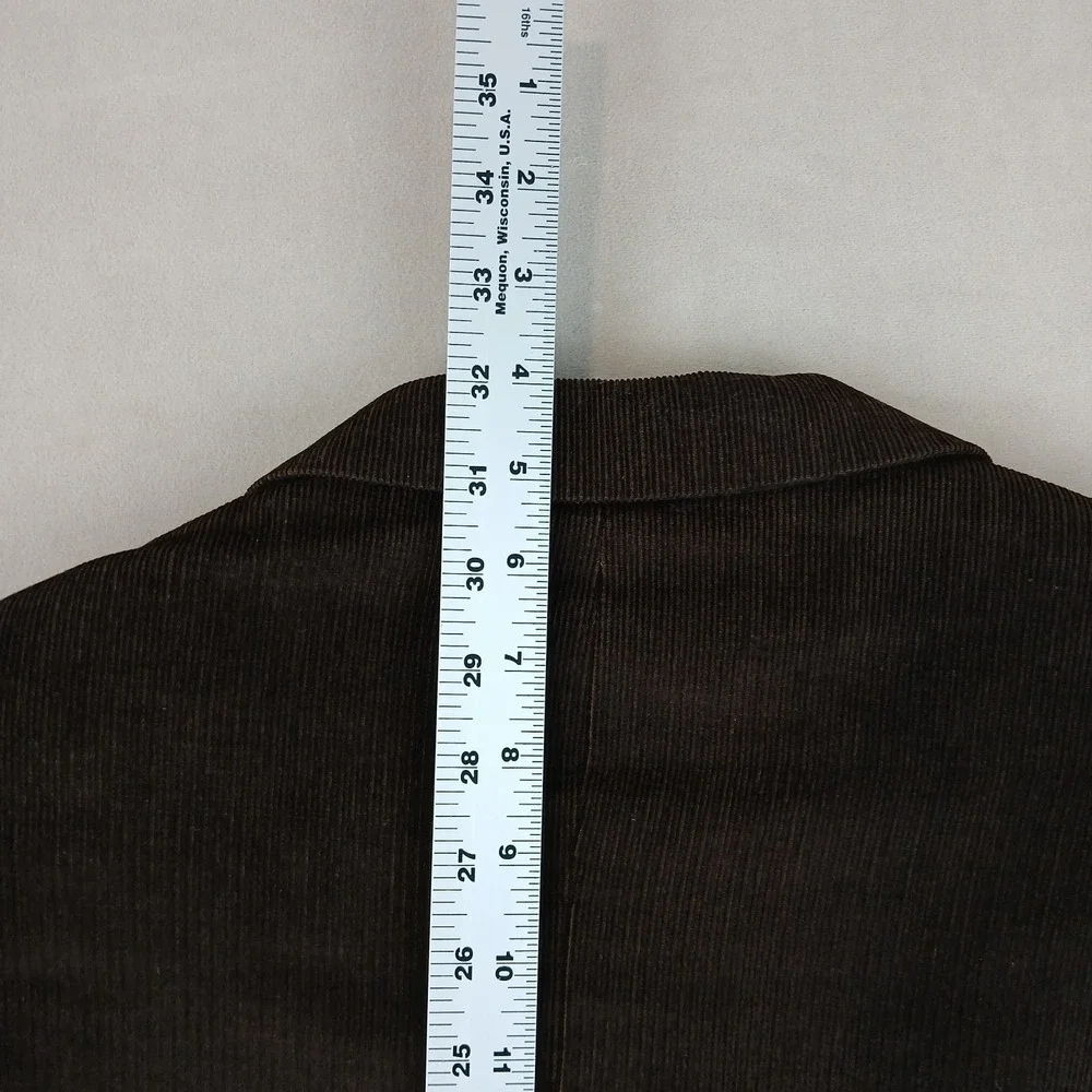 Jos A Bank 40R Mens Blazer Jacket Corduroy Brown 20x31